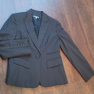 Anne Klein dark grey blazer